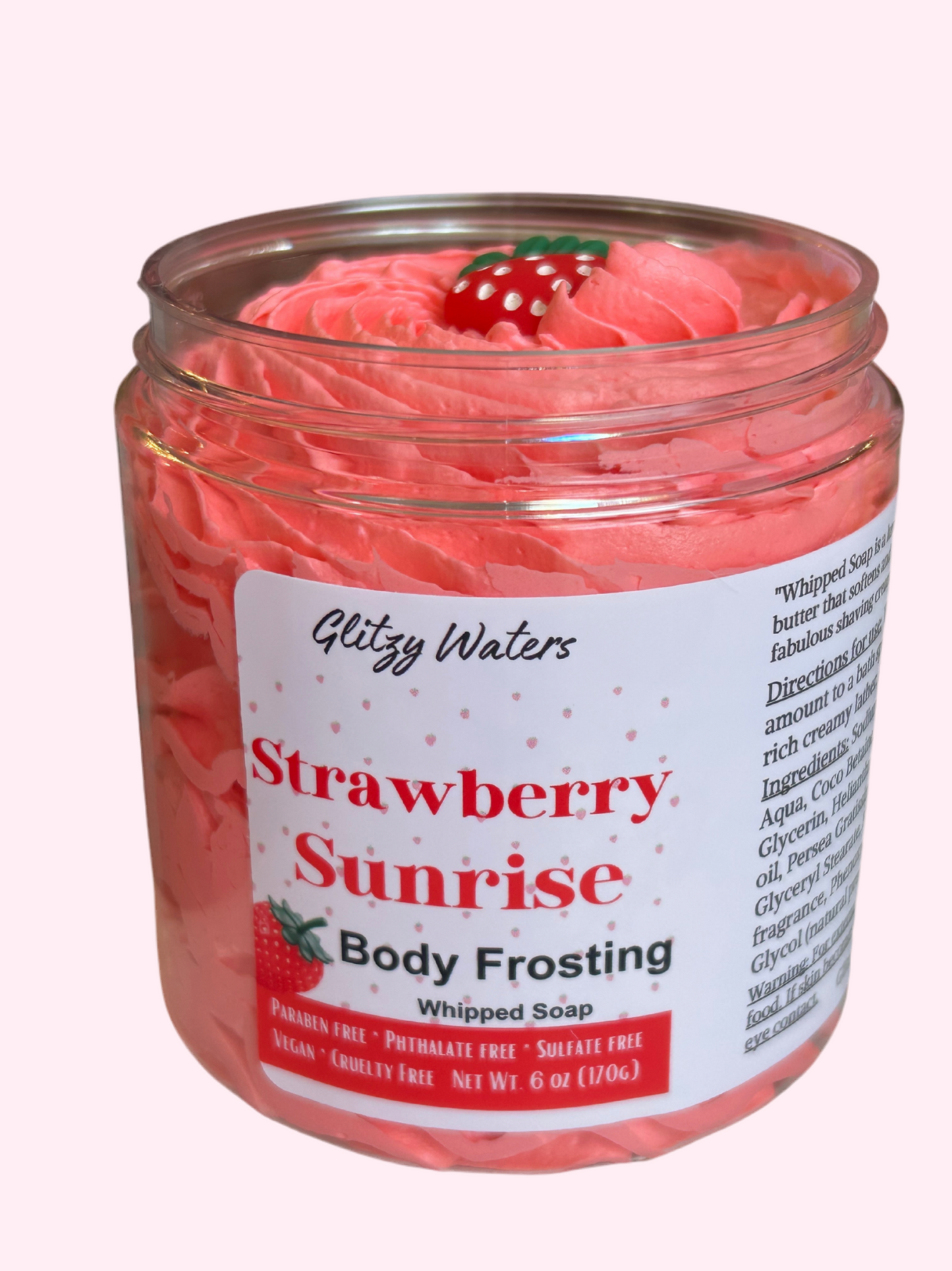 Strawberry Sunrise Whipped Soap