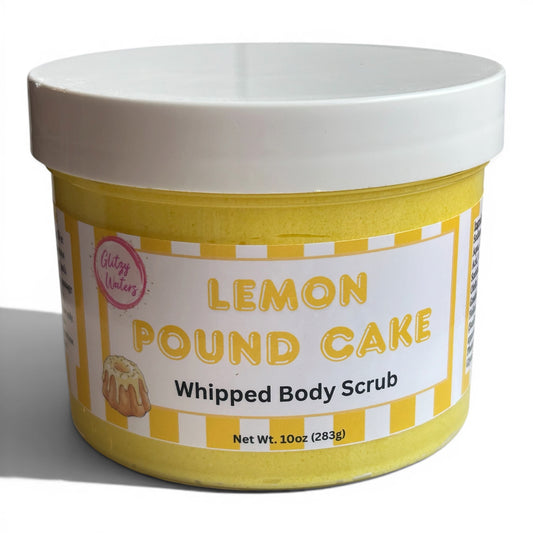 Lemon Pound Cake Sugar Scrub