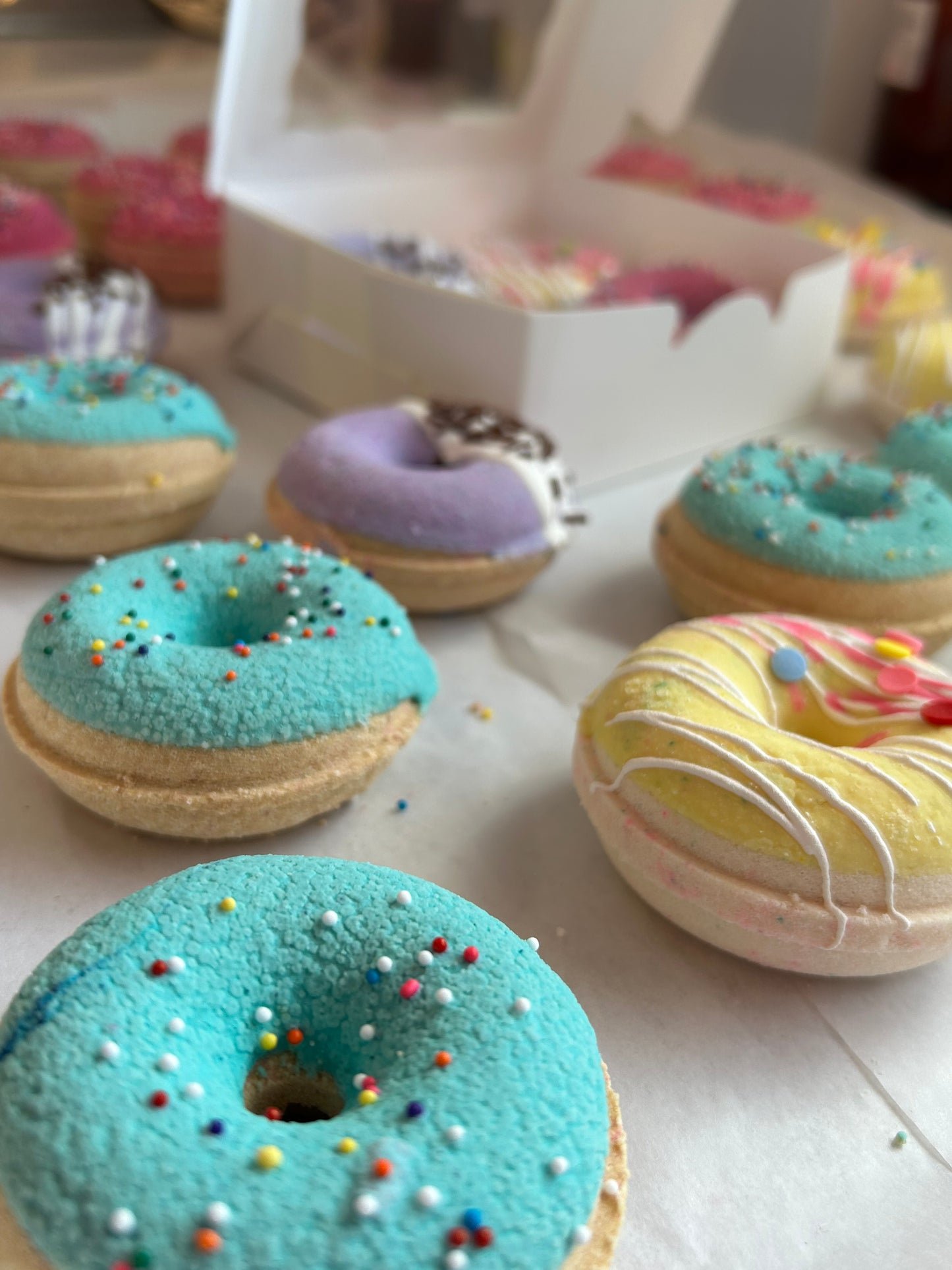 Donut Bath Bomb Set