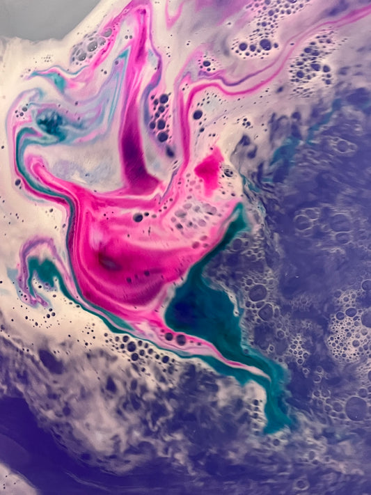 Black Raspberry Vanilla Bath Bomb