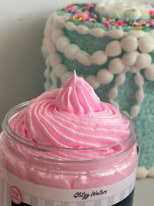 Snow Cakes Whipped Soap