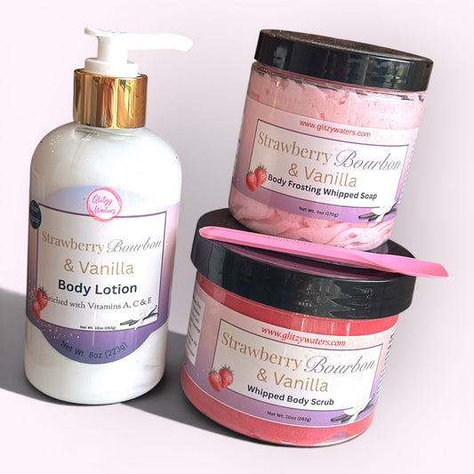 Strawberry Bourbon and Vanilla Body Lotion