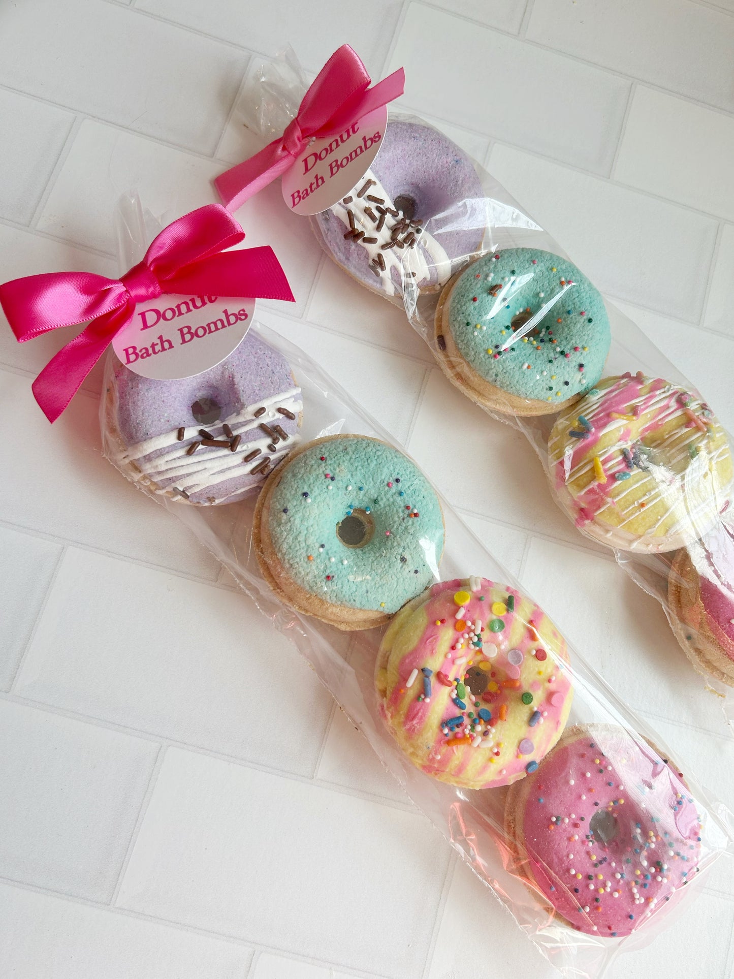 Donut Bath Bomb Set