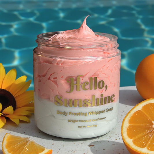Hello, Sunshine Whipped Soap
