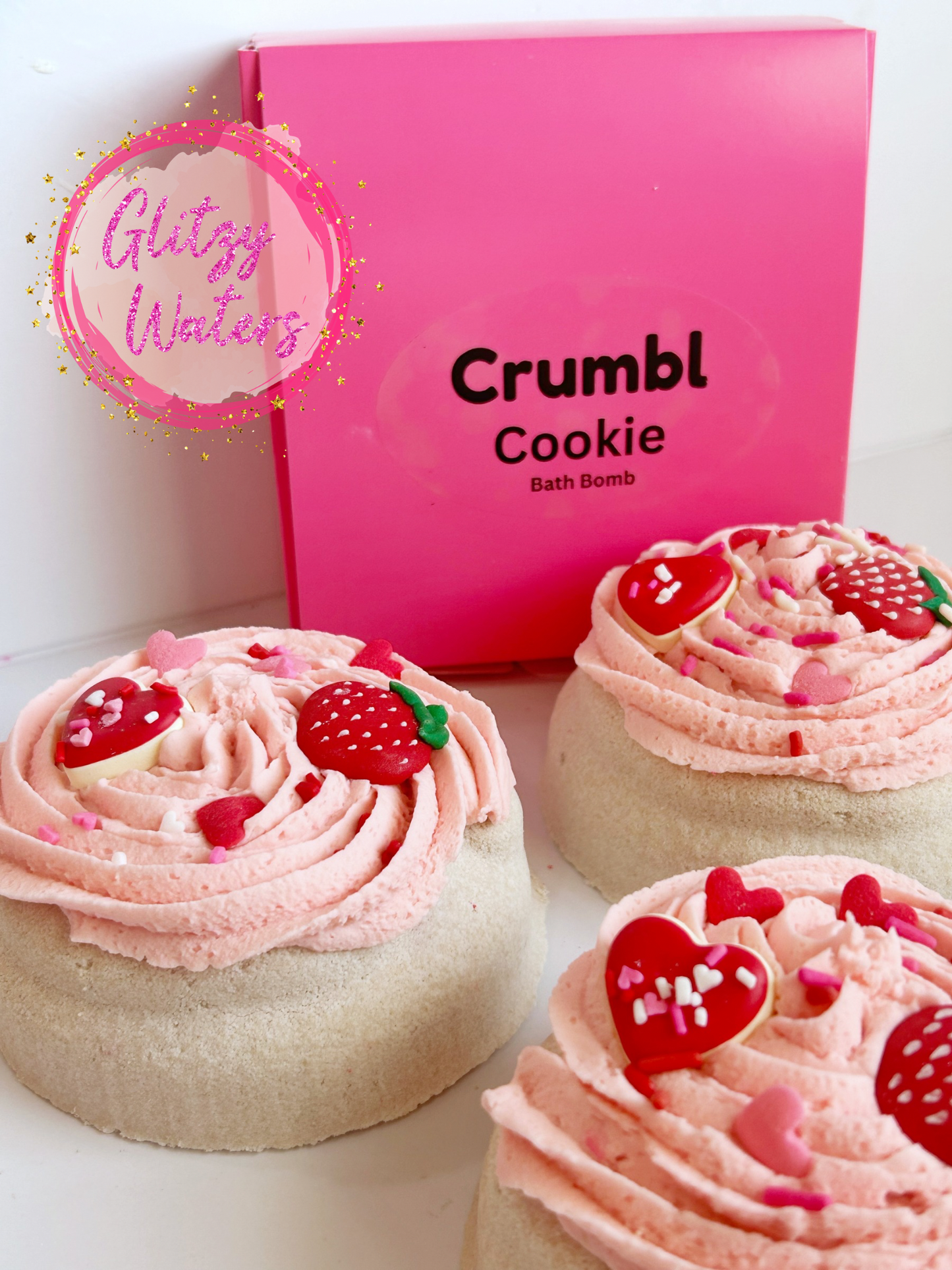 Strawberry Sugar Cookie Bath Bomb