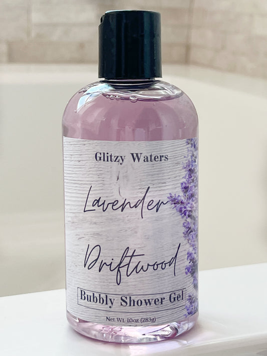 Lavender Driftwood Shower Gel
