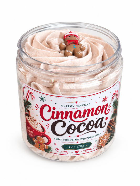 Cinnamon Cocoa Body Frosting Whipped Soap
