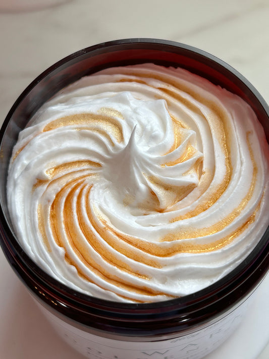 Warm Golden Sugar Whipped Soap