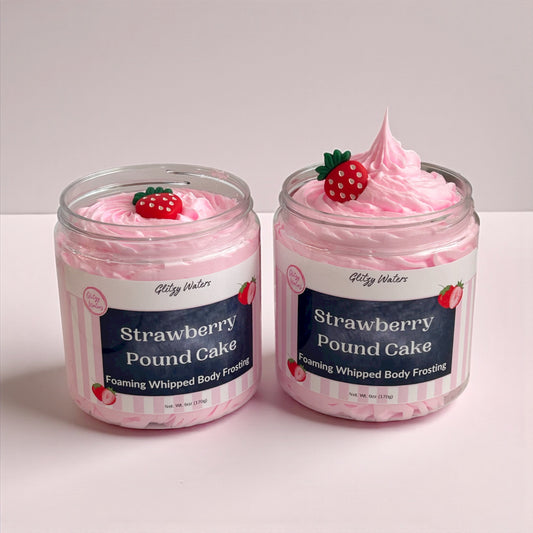 Strawberry Pound Cake Whipped Soap