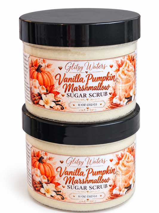 Vanilla Pumpkin Marshmallow Sugar Scrub