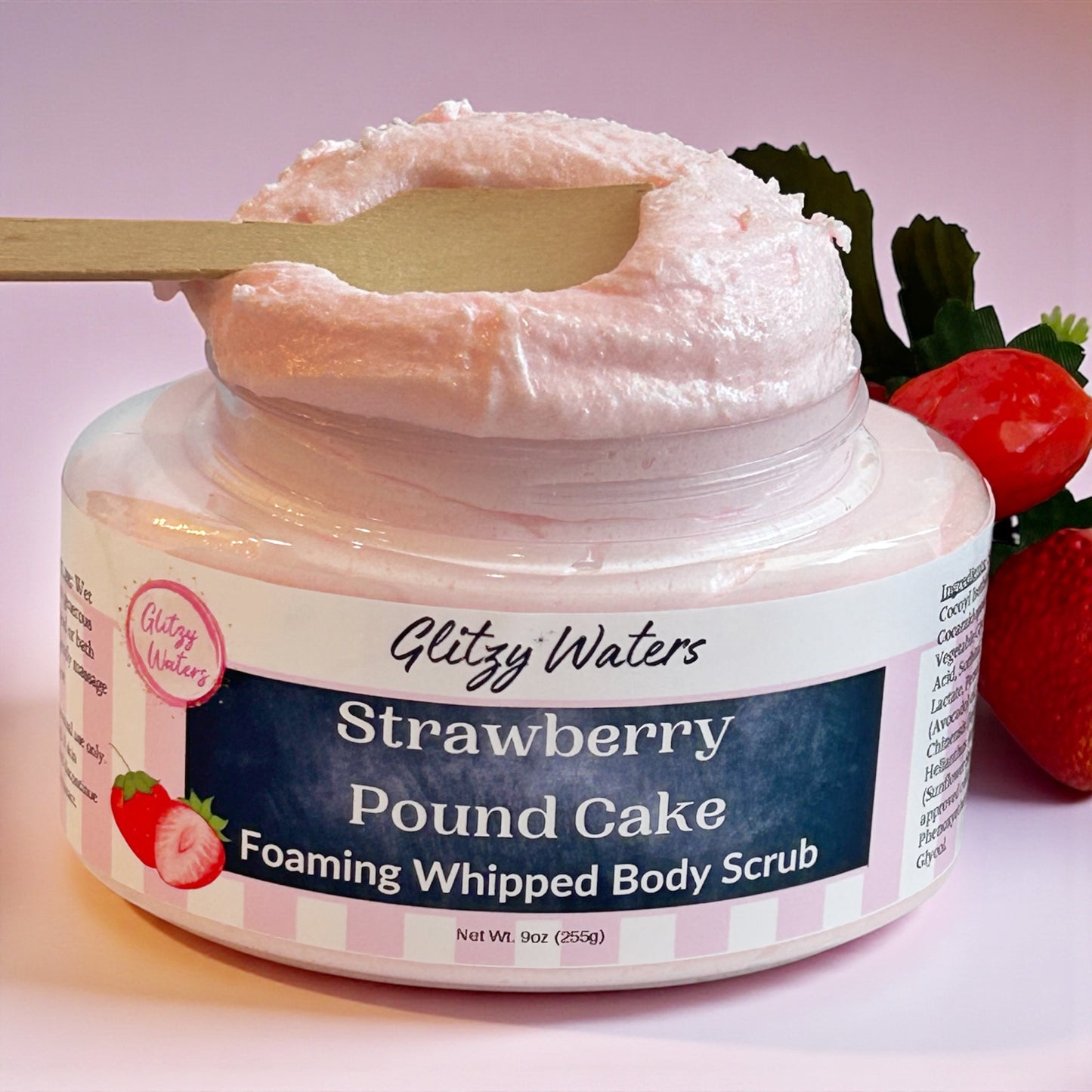 Strawberry Pound Cake Sugar Scrub