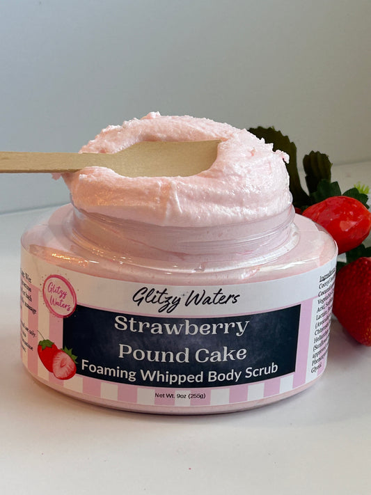 Strawberry Pound Cake Sugar Scrub