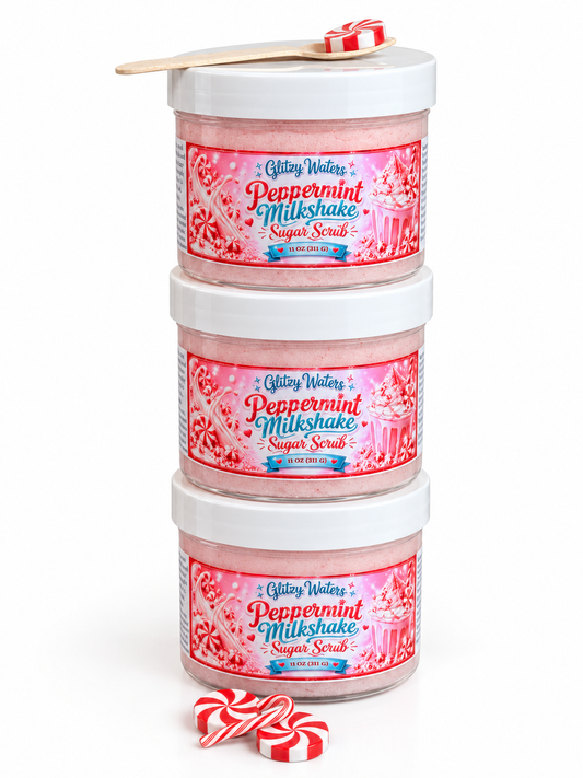 Peppermint Milkshake Sugar Scrub
