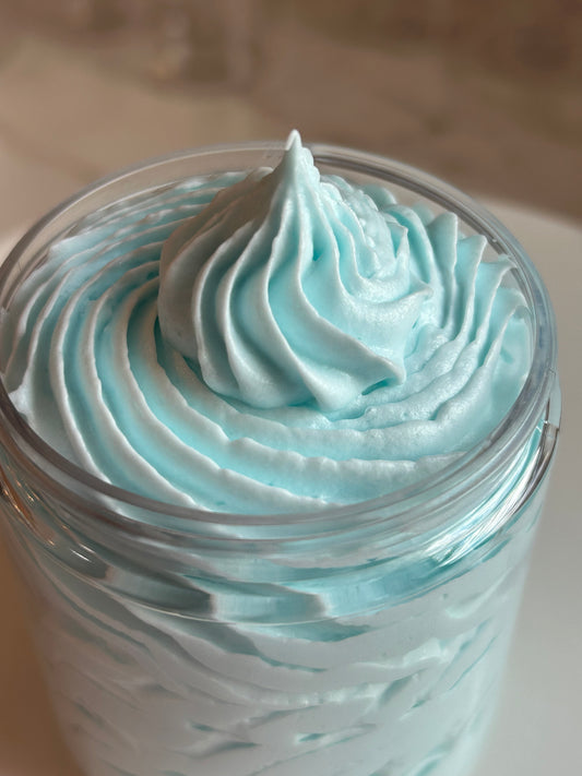 Coastal Bergamot Body Frosting Whipped Soap – handcrafted whipped soap by Glitzy Waters, photo 2