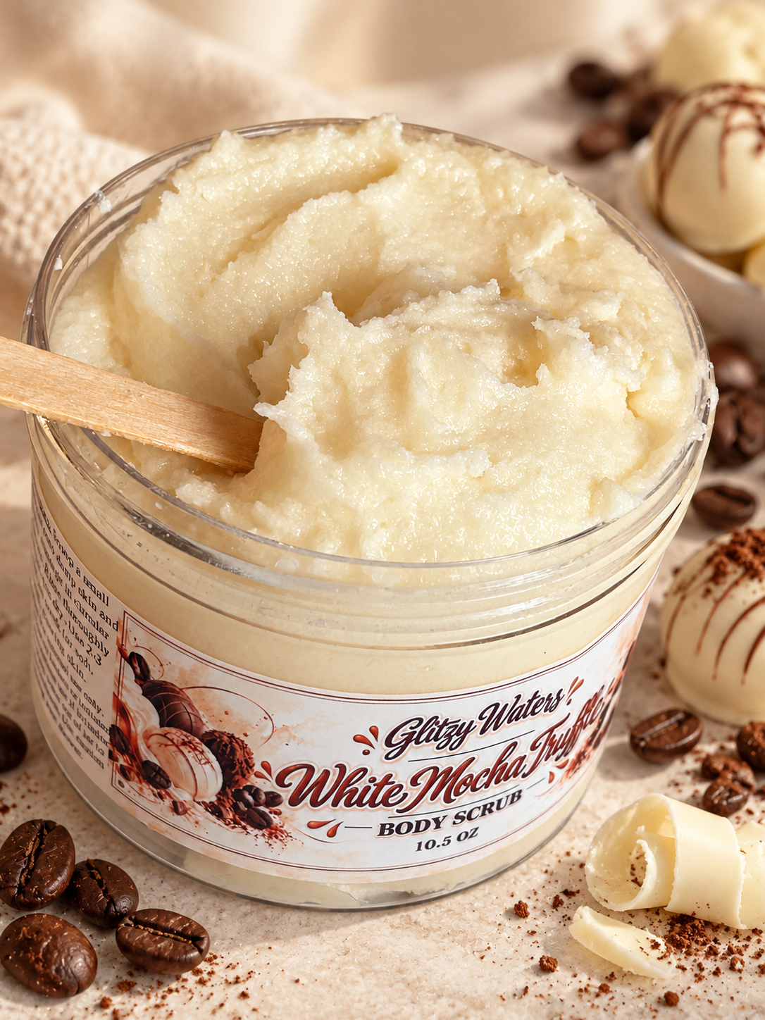 White Mocha Truffle Sugar Scrub