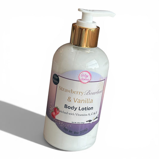 Strawberry Bourbon and Vanilla Body Lotion