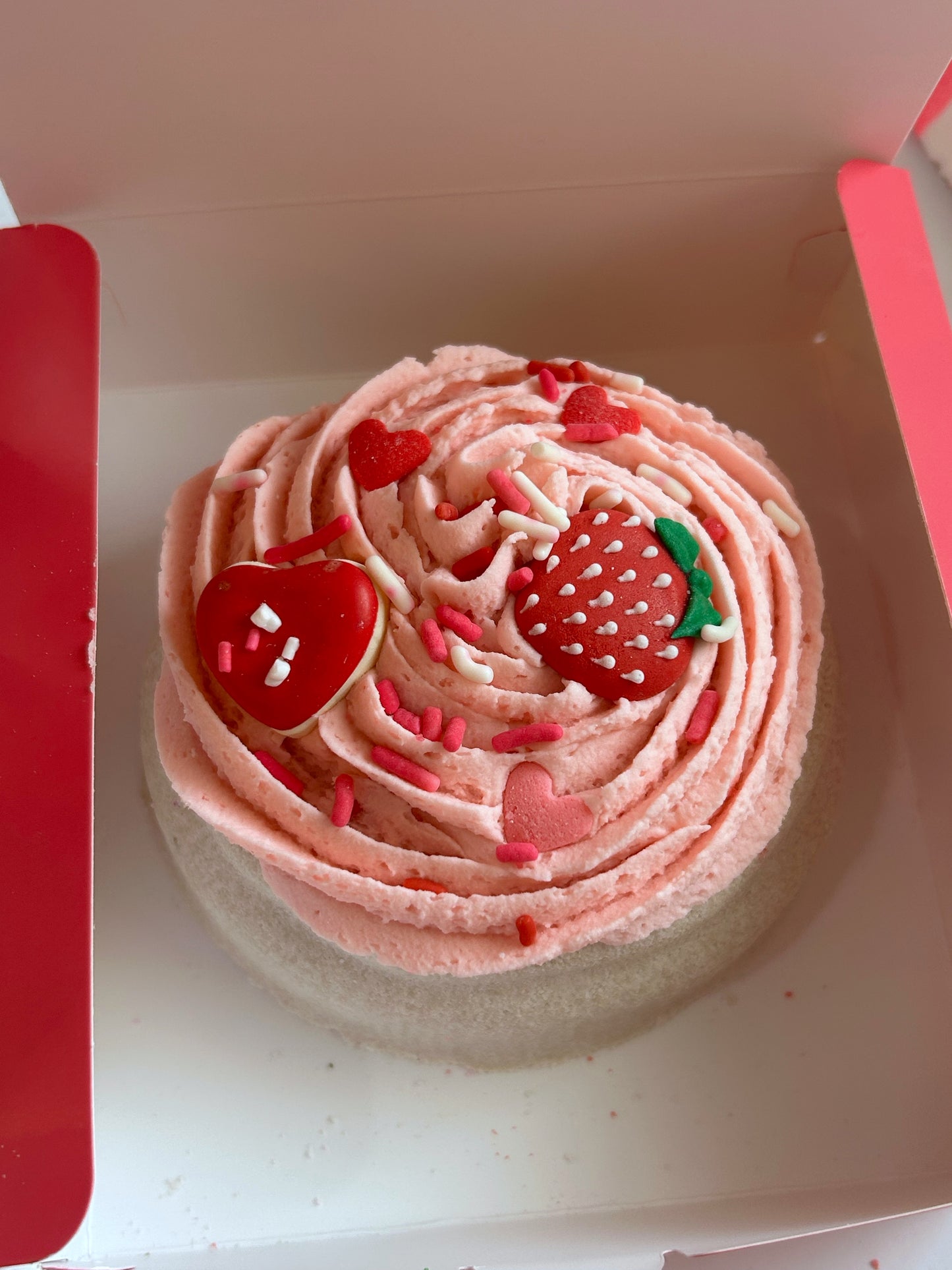 Strawberry Sugar Cookie Bath Bomb