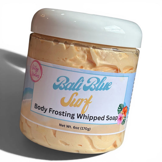 Bali Blue Surf Body Frosting Whipped Soap