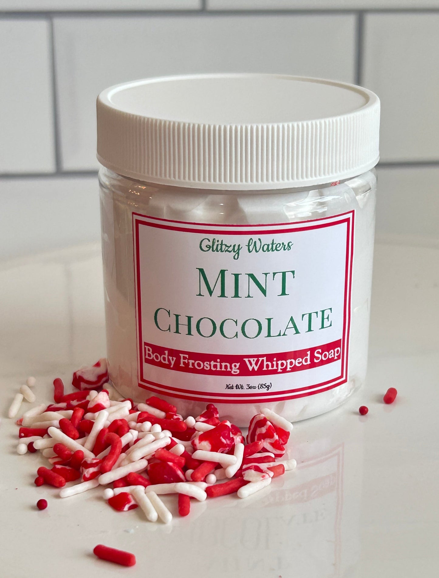 Mint Chocolate Mini Whipped Soap