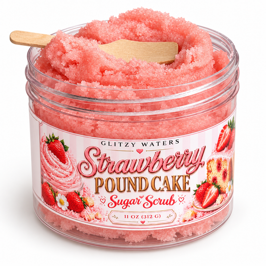 Strawberry Pound Cake  Sugar Scrub