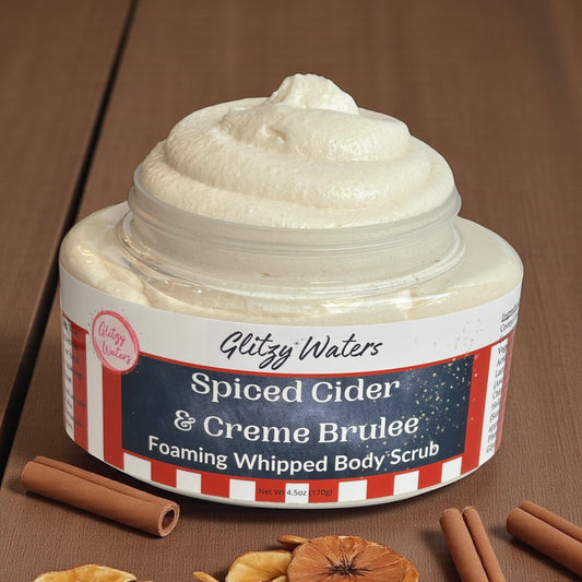 Spiced Cider and Crème Brûlée Sugar Scrub