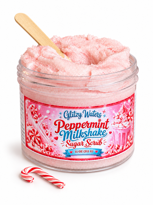 Peppermint Milkshake Sugar Scrub