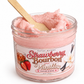 Strawberry Bourbon & Vanilla Sugar Scrub – handcrafted sugar scrub by Glitzy Waters