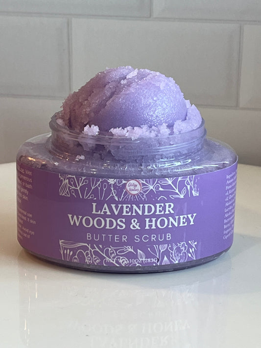 Lavender Woods and Honey Butter Scrub