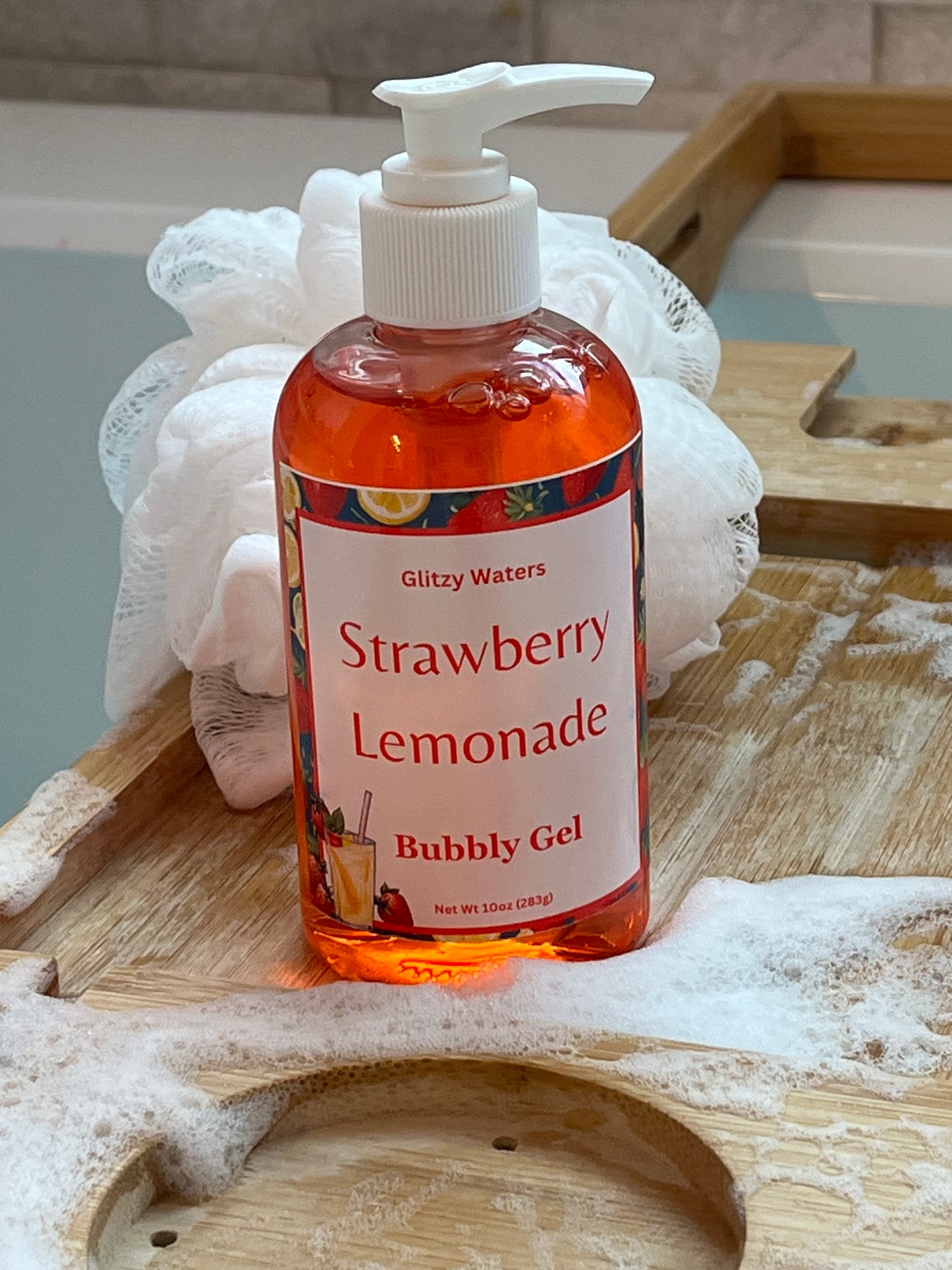 Strawberry Lemonade Bubbly Gel