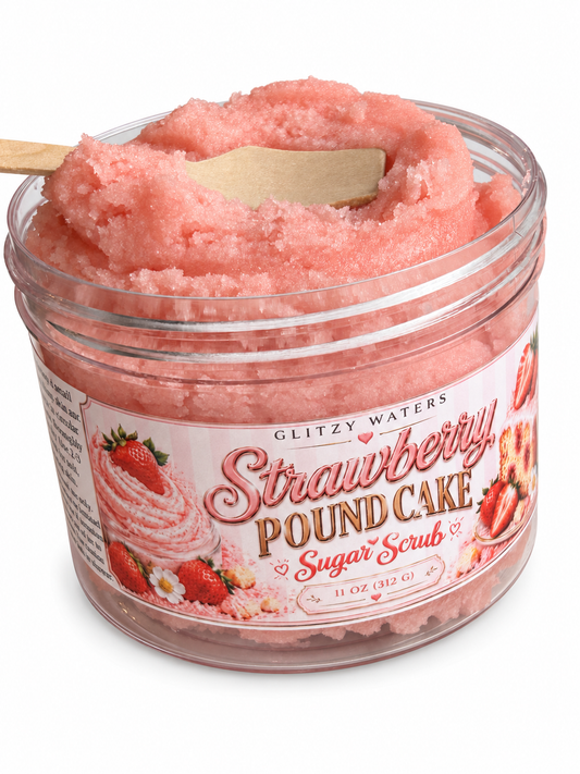 Strawberry Pound Cake  Sugar Scrub