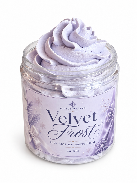 Velvet frost Body Frosting Whipped Soap