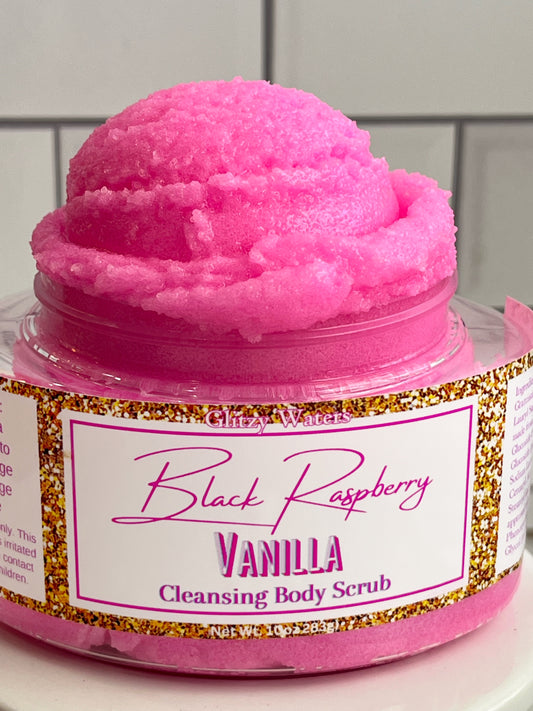 Black Raspberry Vanilla Butter Scrub