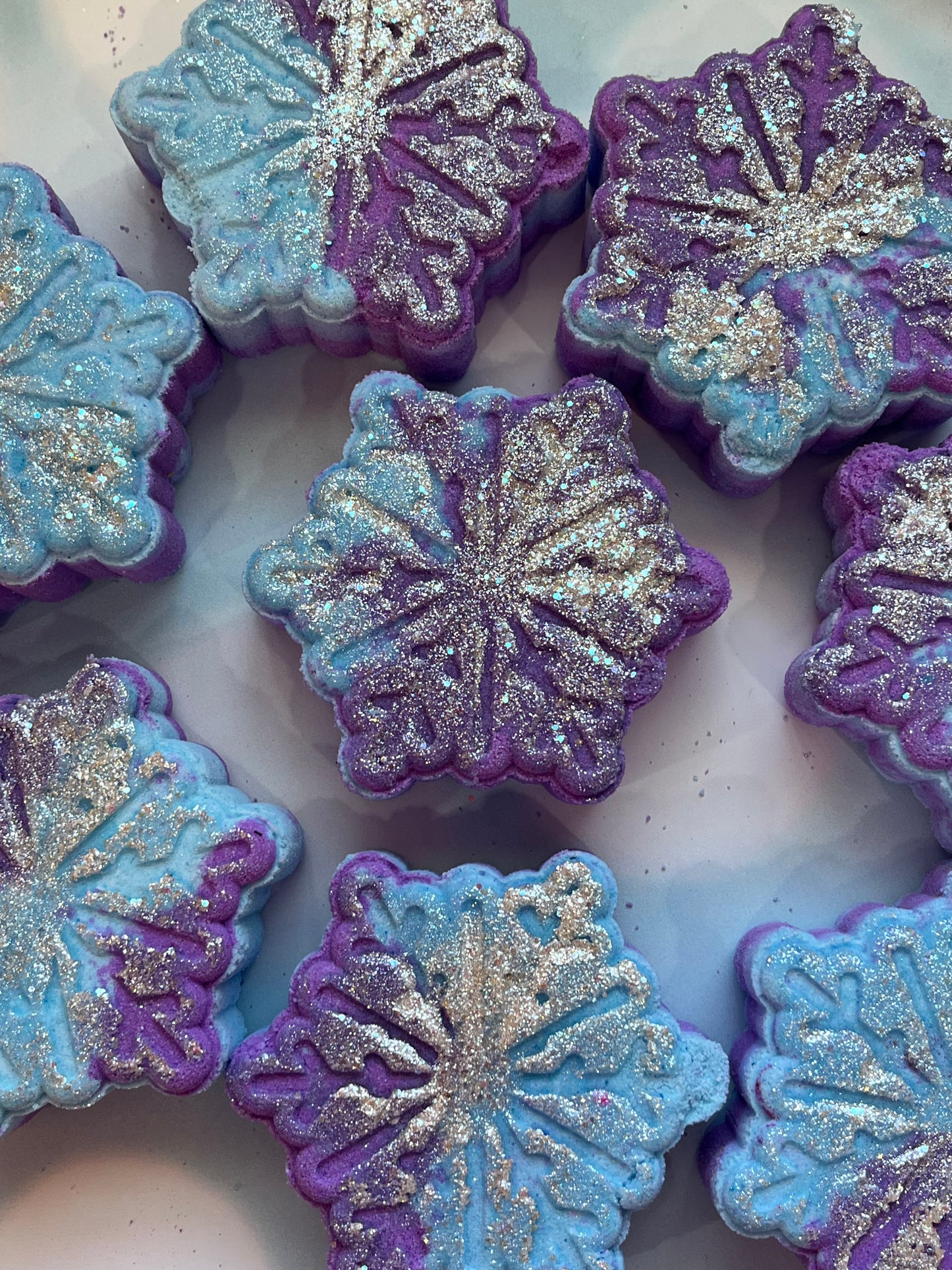 Snowflake Sparkles Bath Bomb