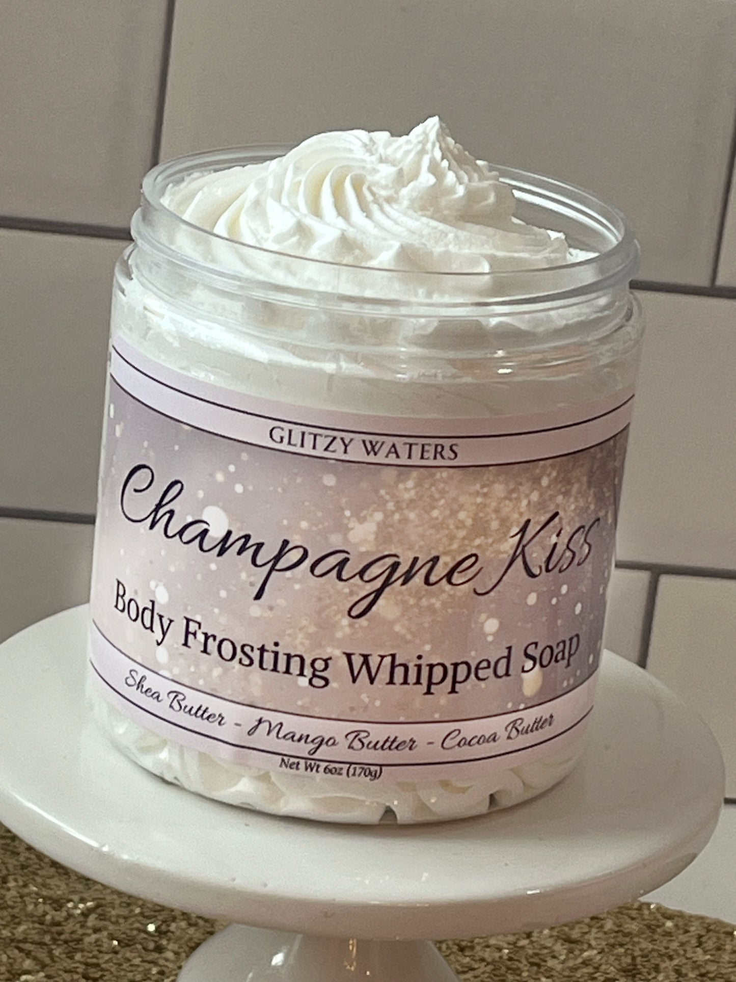 Champagne Kisses Body Frosting Whipped Soap