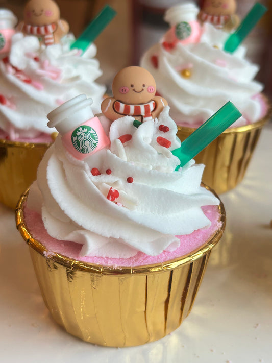 Starbucks Cupcake Bath Bomb