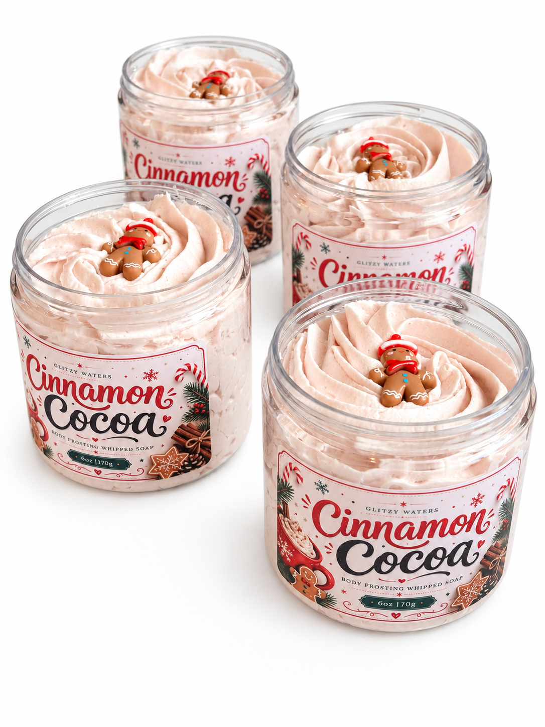 Cinnamon Cocoa Body Frosting Whipped Soap