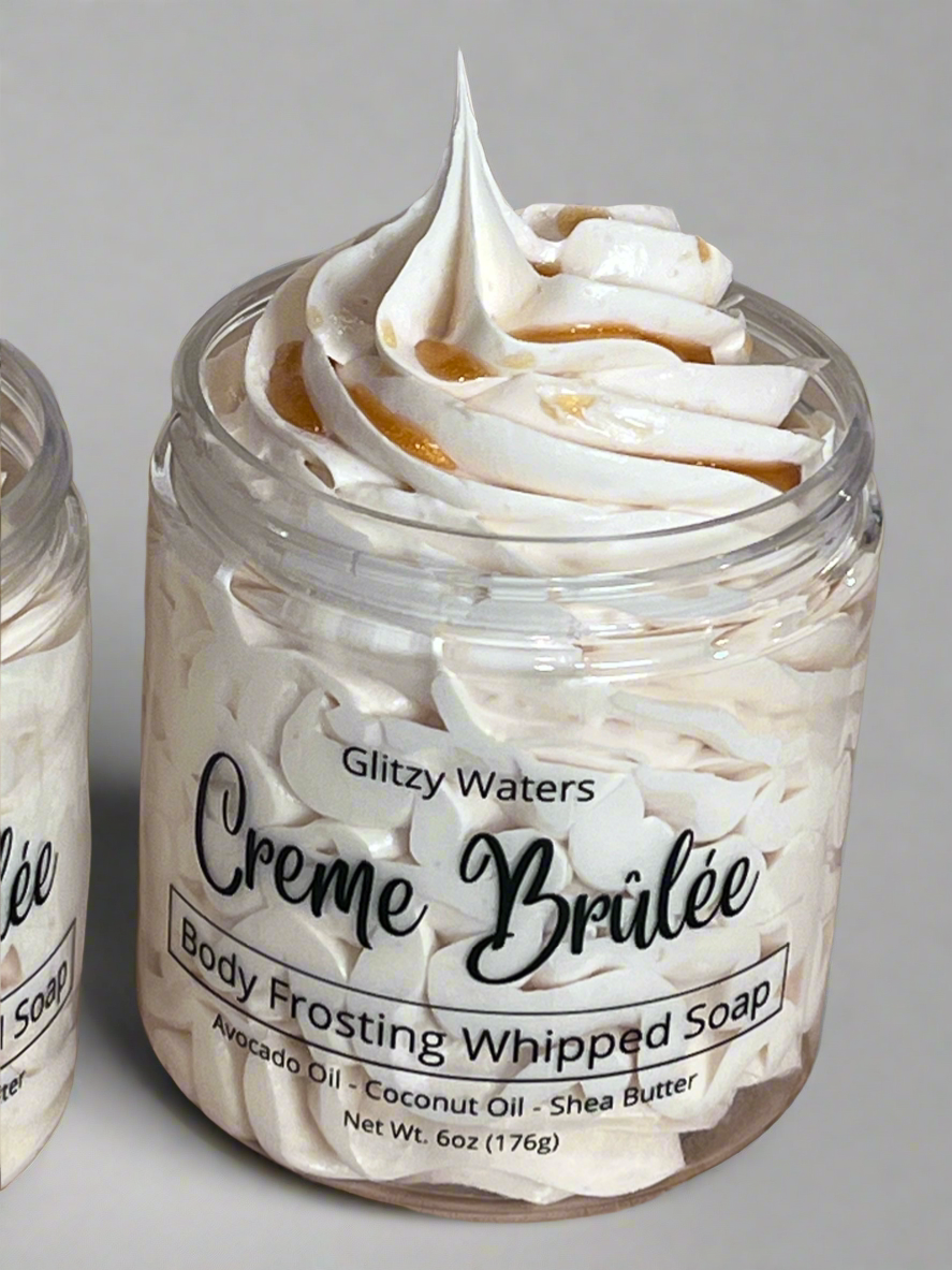 Crème Brûlée Whipped Soap