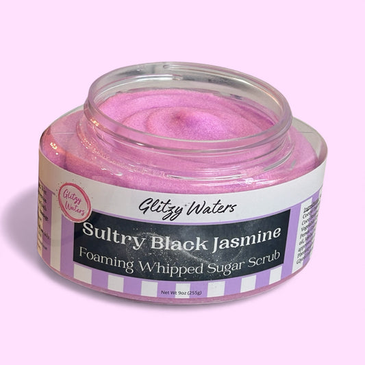 Sultry black Jasmine Sugar Scrub