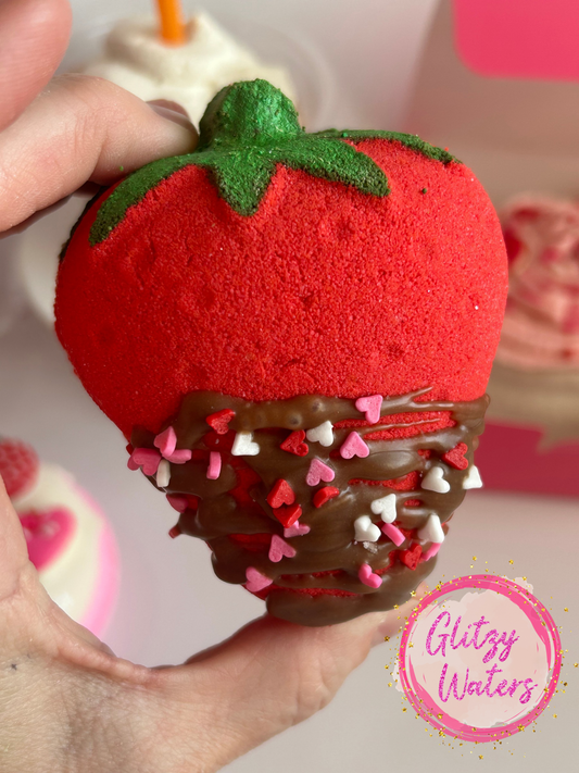 Strawberry Bath Bomb