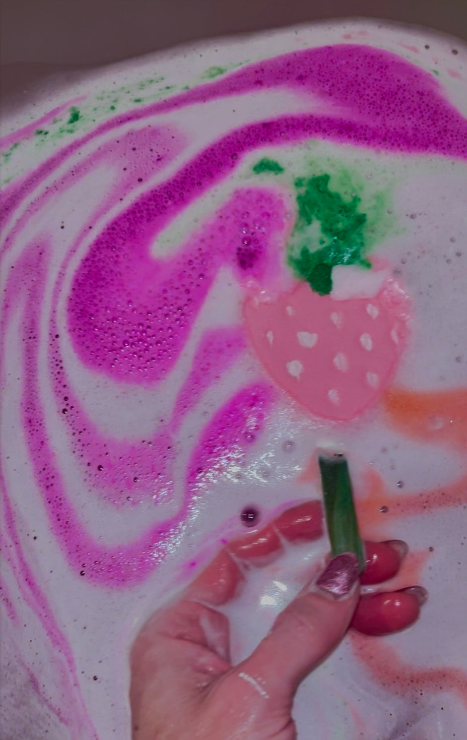 Strawberry Pop Bath Bomb