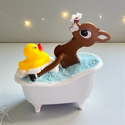 Red Nose Reindeer Bath Bomb