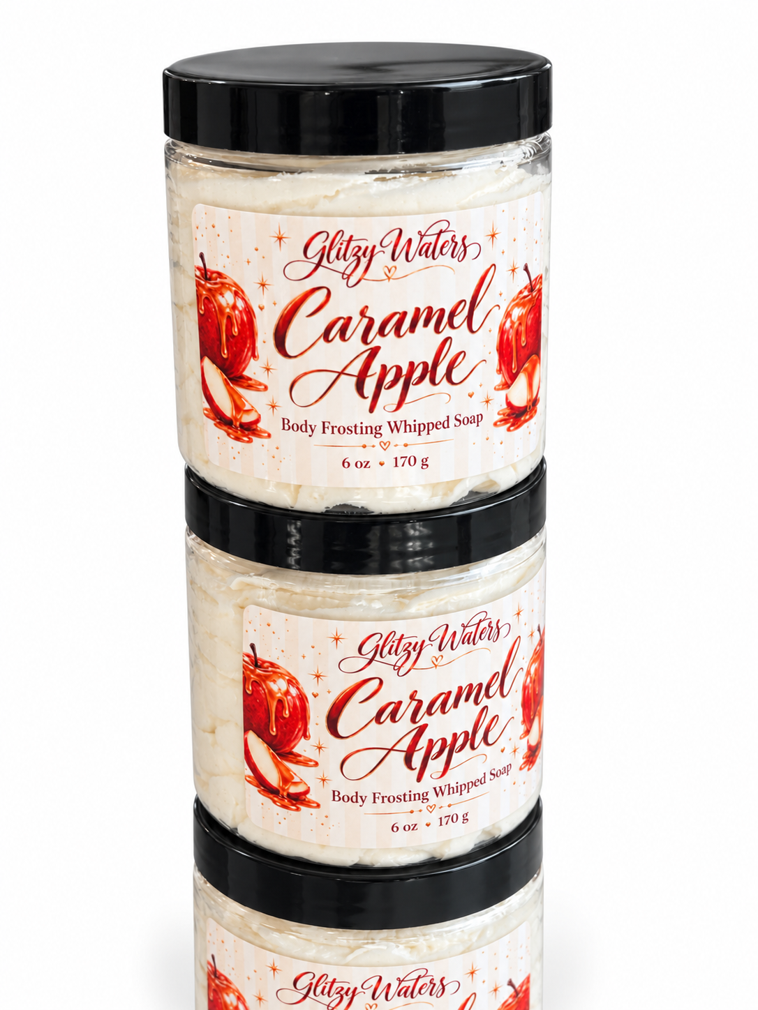 Caramel Apple Body Frosting Whipped Soap