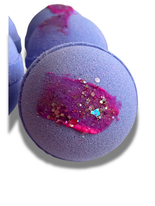 Black Raspberry Vanilla Bath Bomb