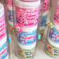 Merry & Bright Whipped Soap Trio by Glitzy Waters — Pinkmas Wishes, Frostylicious and Merry Mischief 4 oz whipped soaps in a gift tube