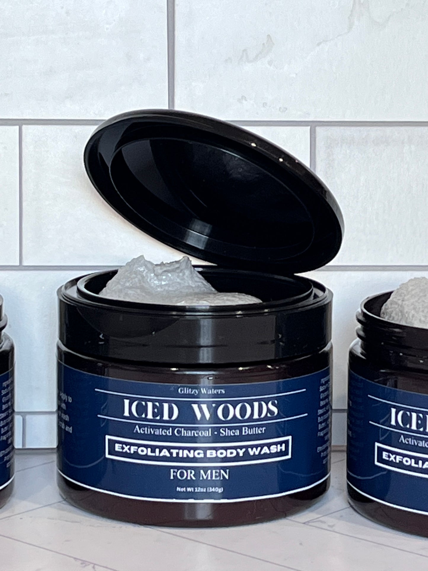 Iced Woods Exfoliating Body Wash